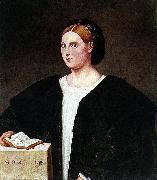 Bernardino Licinio Portrait of a woman oil